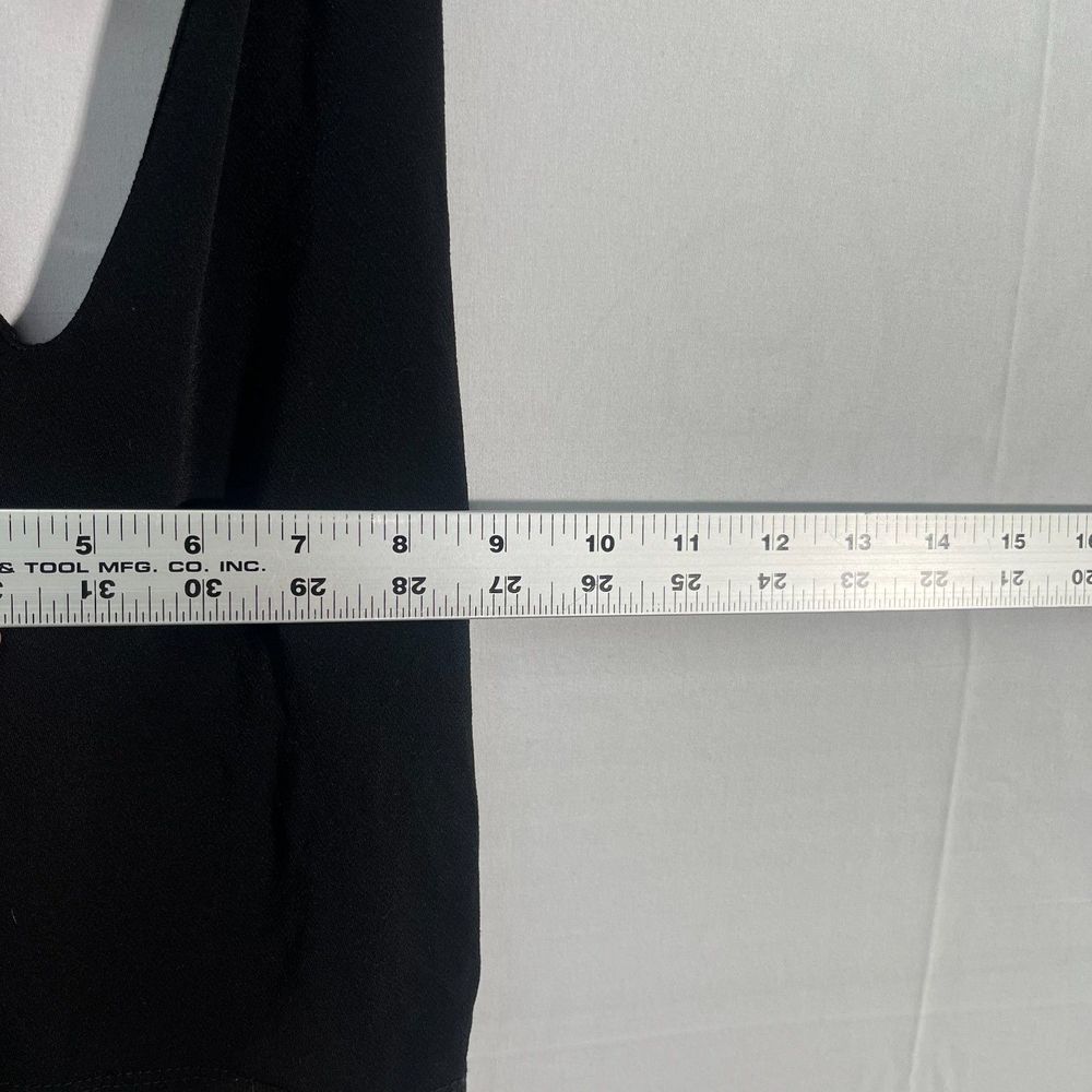 Brandy Melville Black Halter Crop Top Back Adjustable Tie Perfect Summer Beach S - Picture 7 of 7
